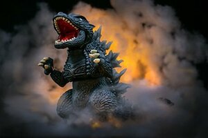  Fujimi chibi maru Godzilla 6 Godzilla 2003