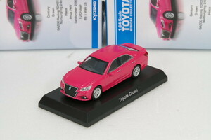 京商 1/64 トヨタ クラウン ピンク トヨタ ミニカーコレクション2 Kyosho 1/64 Toyota Crown pink