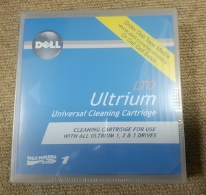 Dell LTO Ultrium1,2,3 クリーニングカートリッジ【未開封】