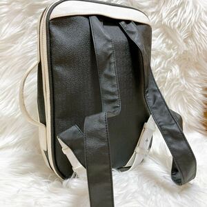 1 иен [ прекрасный товар 2way]LOEWE Loewe портфель рюкзак рюкзак портфель повтор дыра грамм мужской документы PC A4 черный 