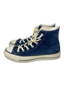 CONVERSE◆SUEDE ALL STAR J HI/ハイカットスニーカー/24.5cm/NVY/スウェード