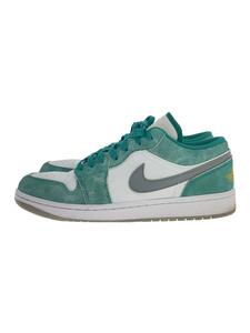 NIKE◆AIR JORDAN 1 LOW/NEW EMERALD/27cm/GRN/スウェード/DN3705-301