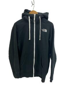 THE NORTH FACE◆ジップパーカー/XL/コットン/BLK/無地/NT12340