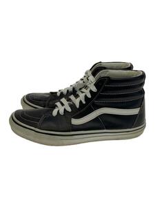 VANS◆ハイカットスニーカー/US9.5/BRW/レザー/SK8-HI