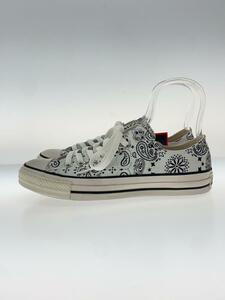 CONVERSE◆ローカットスニーカー/27cm/WHT/キャンバス/1SC825