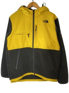 THE NORTH FACE◆DENALI HOODIE_デナリフーディ/L/ポリエステル/YLW