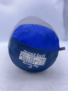 mont-bell◆シュラフ バロウバッグ #5 R/ZIP 1121274 [ブルーリッジ]