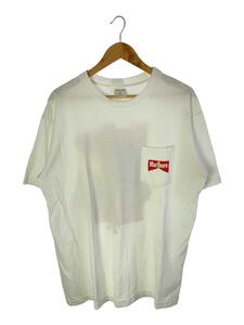 90s/MaArlboro Cowboy Printed Pocket T-shirt/Tシャツ/XL/コットン/WHT
