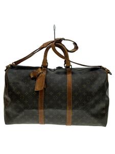 LOUIS VUITTON◆キーポル50_モノグラム・キャンバス_BRW/PVC/BRW