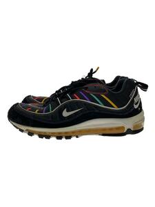 NIKE◆AIR MAX 98 PREM/30cm/BLK