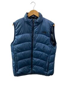 THE NORTH FACE◆ND18105/ACONCAGUA VEST_アコンカグアベスト/L/ナイロン/BLU