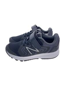 NEW BALANCE◆キッズ靴/17cm/スニーカー/BLK/YT519LB2