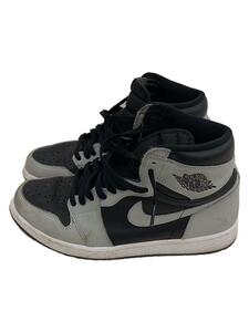 NIKE◆AIR JORDAN 1 RETRO HIGH OG_エアジョーダン 1 レトロ ハイ OG/27.5cm/GRY