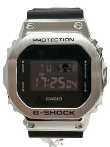 CASIO◆クォーツ腕時計・G-SHOCK/デジタル/BLK/BLK