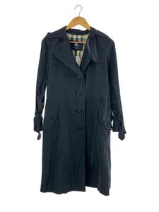 BURBERRY LONDON* trench coat /38/ polyester /BLK/FRA63-103-28
