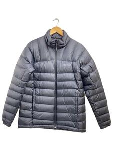 Marmot◆750FP Prime Down Jacket/ダウンジャケット/L/デニム/GRY/無地/TSFMD205