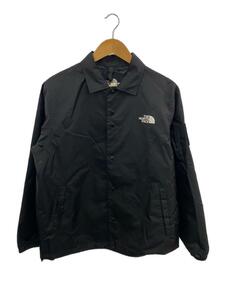 THE NORTH FACE◆THE COACH JACKET_ザ コーチジャケット/L/ナイロン/BLK/無地