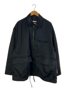 Acne Studios(Acne)◆ナイロンジャケット/46/ナイロン/BLK/無地/Satin Jacket