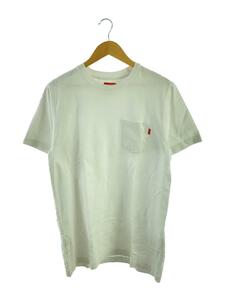 Supreme◆ポケットTシャツ/ワングラム/L/コットン/WHT