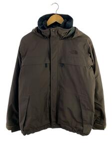 THE NORTH FACE◆MAKALU TRICLIMATE JACKET_マカルトリクライメイトジャケット/L/ナイロン/BRW