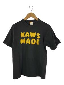 HUMAN MADE◆Tシャツ/-/コットン/BLK