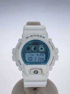 CASIO◆クォーツ腕時計・G-SHOCK/デジタル/WHT