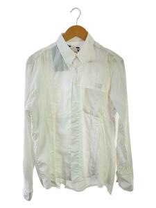 Rebuild by Needles◆BDシャツ/7Cuts Shirt/再構築/リメイク/S/コットン/WHT