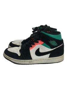 NIKE◆AIR JORDAN 1 MID SE_エアジョーダン 1 ミッド SE/25cm/BLK