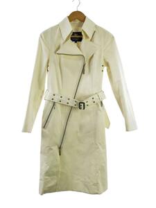 BURBERRY LONDON* trench coat /38/ cotton /WHT/ plain /FRA42-123