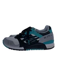 ASICS◆ローカットスニーカー/24.5cm/BLU/スウェード/460320