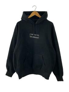 Supreme◆inside out box logo hooded sweatshirt/L/コットン/BLK