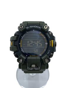 CASIO◆ソーラー腕時計_G-SHOCK/デジタル/ラバー/BLK/GRN/GW-9500-3JF