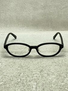 GUCCI* glasses / oval / plastic /BLK/CLR/ men's /GG0930OJ