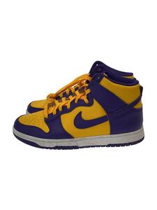 NIKE◆DUNK HIGH/LAKERS/ハイカットスニーカー/27.5cm/パープル/DD1399-500