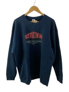 NIKE◆スウェット/XL/コットン/NVY