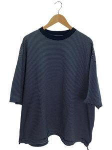 IS-NESS◆23SS/BALLOON T-SHIRT/L/コットン/ブラック/31SSSH05-1//