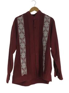 ESTRELLASTANDARD GUAYABERA/長袖シャツ/44/コットン/RED/キューバシャツ//