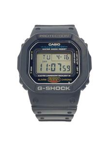 CASIO◆クォーツ腕時計・G-SHOCK/デジタル/ラバー/WHT/BLK//