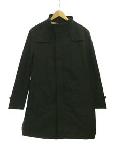 BURBERRY LONDON◆コーティングクロストレンチコート/L/ポリエステル/BLK/BBB82-309-09//