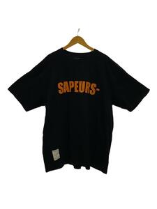 A Elegantes SAPEur◆Tシャツ/XXL/コットン/BLK