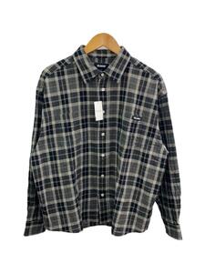 X-LARGE◆24SS/長袖シャツ/M/コットン/BLK/チェック/101241014001