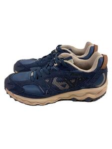 MIZUNO◆ローカットスニーカー/26cm/NVY/スウェード/D1GA226301