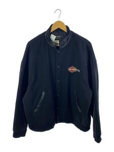 HARLEY DAVIDSON◆カナダ製/Ford Motor Company CLASSICS/F150 ウールスタジャン/SIZE:L/BLK