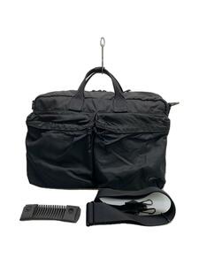 PORTER◆FORCE 3WAY BRIEFCASE/フォース/ブリーフケース/ナイロン/BLK/無地/855-07594