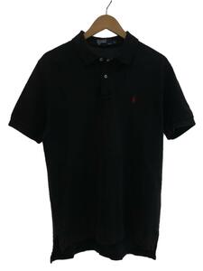 POLO RALPH LAUREN◆ポロシャツ/L/コットン/BLK