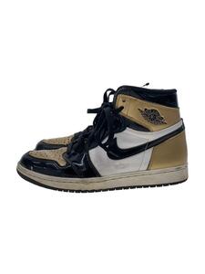 NIKE◆AIR JORDAN 1 RETRO HIGH OG NRG/エアジョーダンレトロハイ/ブラック/26cm/BLK