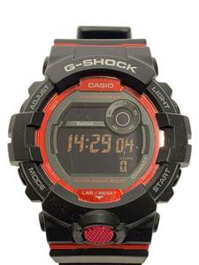 CASIO◆クォーツ腕時計・G-SHOCK/デジタル/ラバー/BLK/BLK