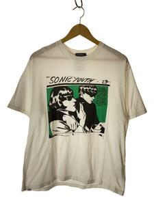 HYSTERIC GLAMOUR◆SONIC YOUTH/Tシャツ/L/コットン/WHT/プリント/02221CT26