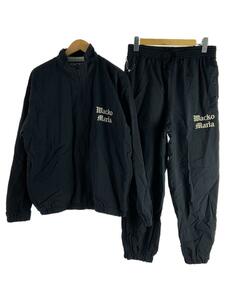 WACKO MARIA◆Track Jacket Pants/セットアップ/S/ナイロン/BLK