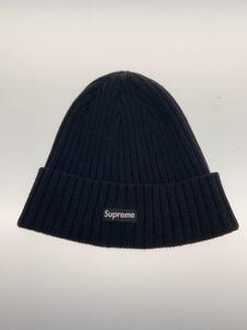 Supreme◆ニットキャップ/-/コットン/BLK/メンズ